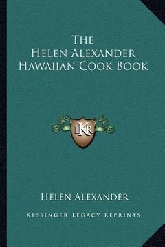 portada the helen alexander hawaiian cook book (en Inglés)