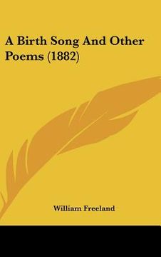 portada a birth song and other poems (1882) (en Inglés)