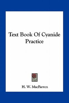portada text book of cyanide practice (in English)