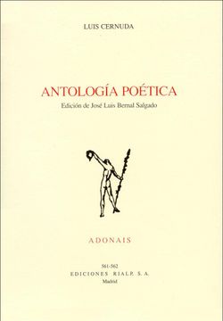 portada Antología Poética (Luis Cernuda) (Poesía. Adonais)
