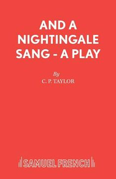 portada And A Nightingale Sang - A Play
