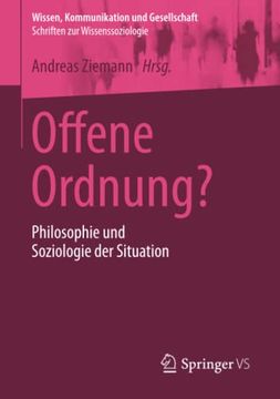 portada Offene Ordnung? Philosophie und Soziologie der Situation (in German)