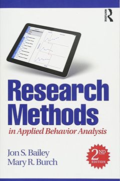 portada Research Methods in Applied Behavior Analysis (en Inglés)