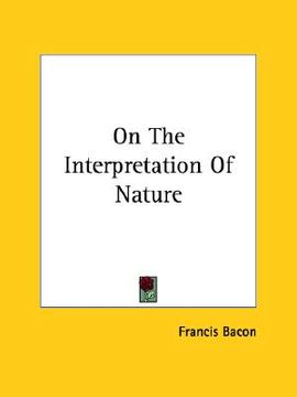 portada on the interpretation of nature