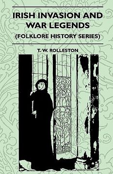 portada irish invasion and war legends (folklore history series)