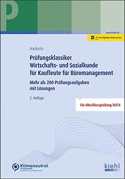 portada Prüfungsklassiker Wirtschafts- und Sozialkunde für Kaufleute für Büromanagement: Mehr als 200 Prüfungsaufgaben mit Lösungen (in German)