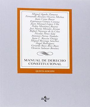 Libro Manual De Derecho Constitucional (derecho - Biblioteca ...