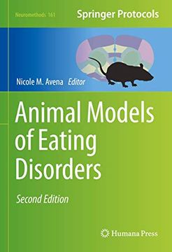 portada Animal Models of Eating Disorders (Neuromethods, 161) (en Inglés)