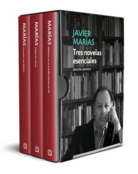 portada Estuche Edición Limitadajavier Marías: Tres Novelas Esenciales / Three Essent Ia L Novels