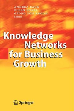 portada knowledge networks for business growth (en Inglés)