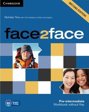 portada Face2Face Pre-Intermediate Workbook Without key Second Edition (in English)