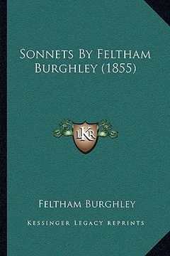 portada sonnets by feltham burghley (1855) (en Inglés)