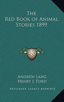 portada the red book of animal stories 1899 (en Inglés)