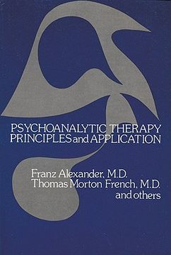 portada psychoanalytic therapy: principles and application (in English)