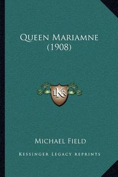 portada queen mariamne (1908) (en Inglés)