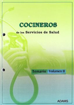 portada Temario Generico, Vol. 2 de Cocineros de Servicios Sanitarios.