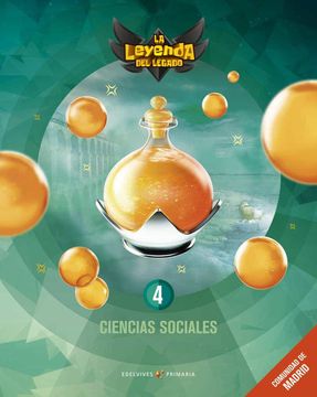portada Proyecto: La Leyenda del Legado. Ciencias Sociales 4. Comunidad de Madrid (in Spanish)
