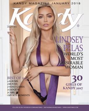 portada Kandy Magazine January 2018: Lindsey Pelas - World's Most Desirable Woman (en Inglés)