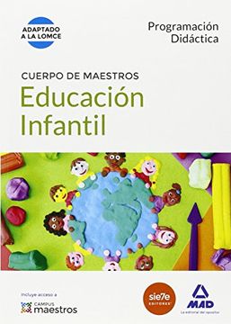 portada Cuerpo de Maestros Educación Infantil. Programación Didáctica (Maestros 2015)