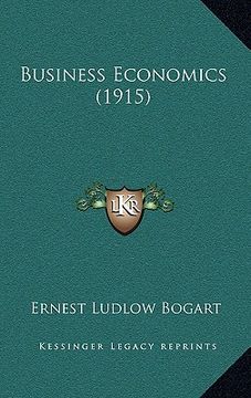 portada business economics (1915) (en Inglés)