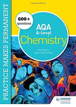 portada Practice Makes Permanent: 600+ Questions for aqa A-Level Chemistry (en Inglés)