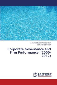 portada Corporate Governance and Firm Performance' (2000-2012)