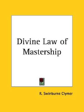 portada divine law of mastership (en Inglés)