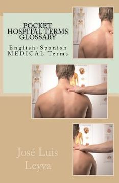 portada Pocket Hospital Terms Glossary: English-Spanish Medical Terms (en Inglés)