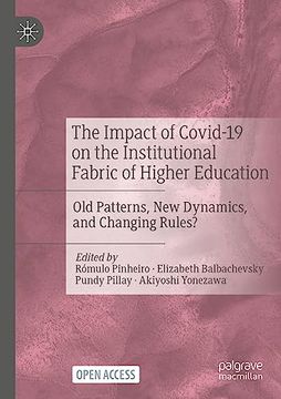 portada The Impact of Covid-19 on the Institutional Fabric of Higher Education (en Inglés)