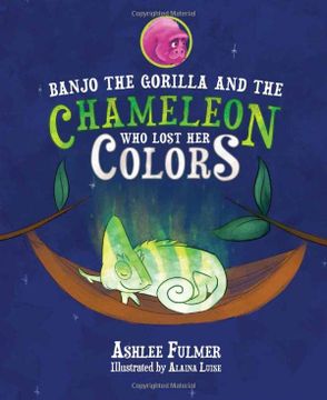 portada Banjo the Gorilla and the Chameleon who Lost her Colors (en Inglés)