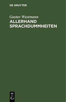 portada Allerhand Sprachdummheiten (en Alemán)
