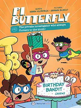 portada P. I. Butterfly: The Birthday Bandit (P. I. Butterfly, 2) (en Inglés)