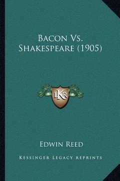 portada bacon vs. shakespeare (1905) (en Inglés)