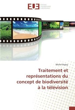 portada Traitement et représentations du concept de biodiversité à la télévision (French Edition)