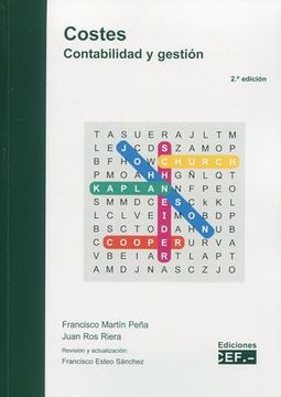 portada Costes. Contabilidad y Gestión