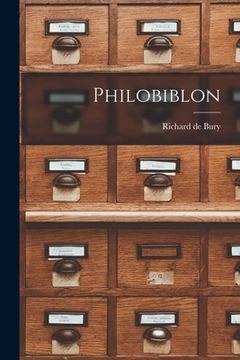 portada Philobiblon (en Inglés)
