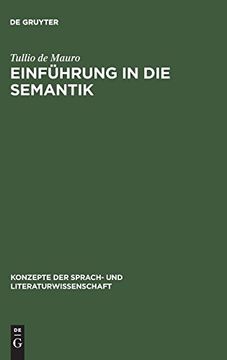 portada Einführung in die Semantik (en Alemán)