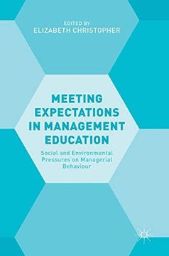 portada Meeting Expectations in Management Education (en Inglés)