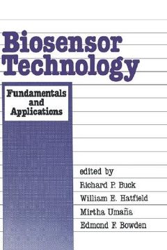 portada biosensor technology: fundamentals and applications (en Inglés)