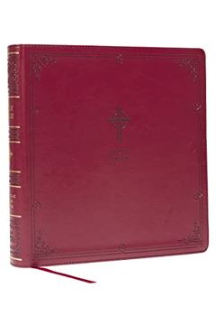 portada Nabre xl, Catholic Edition, Leathersoft, Burgundy, Comfort Print: Holy Bible (in English)