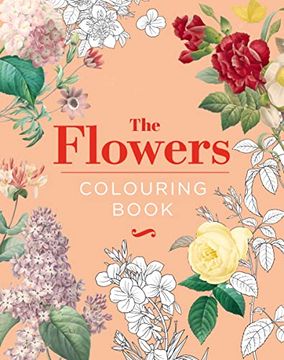 portada The Flowers Colouring Book (en Inglés)