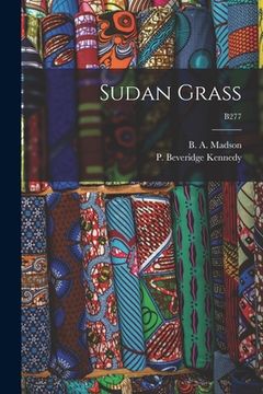 portada Sudan Grass; B277 (en Inglés)