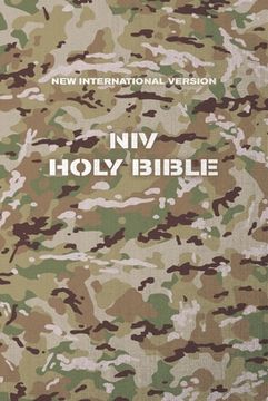 portada Niv, Holy Bible, Compact, Paperback, Military Camo, Comfort Print (en Inglés)