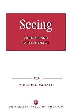 portada seeing: when art and faith intersect (in English)