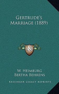 portada gertrude's marriage (1889) (in English)