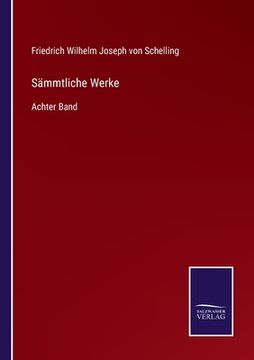 portada Sämmtliche Werke: Achter Band (in German)