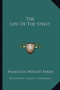 portada the life of the spirit (in English)