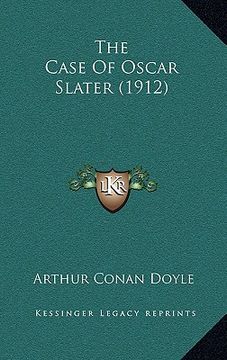 portada the case of oscar slater (1912) (en Inglés)