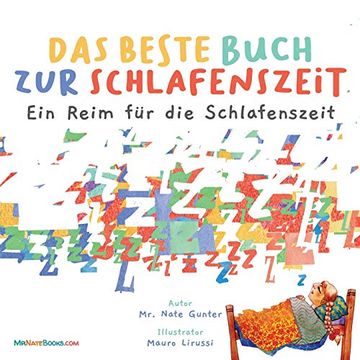 portada The Best Bedtime Book (German): A Rhyme for Children'S Bedtime (1) (German Children Books About Life and Behavior) (en Alemán)