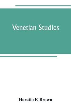 portada Venetian studies